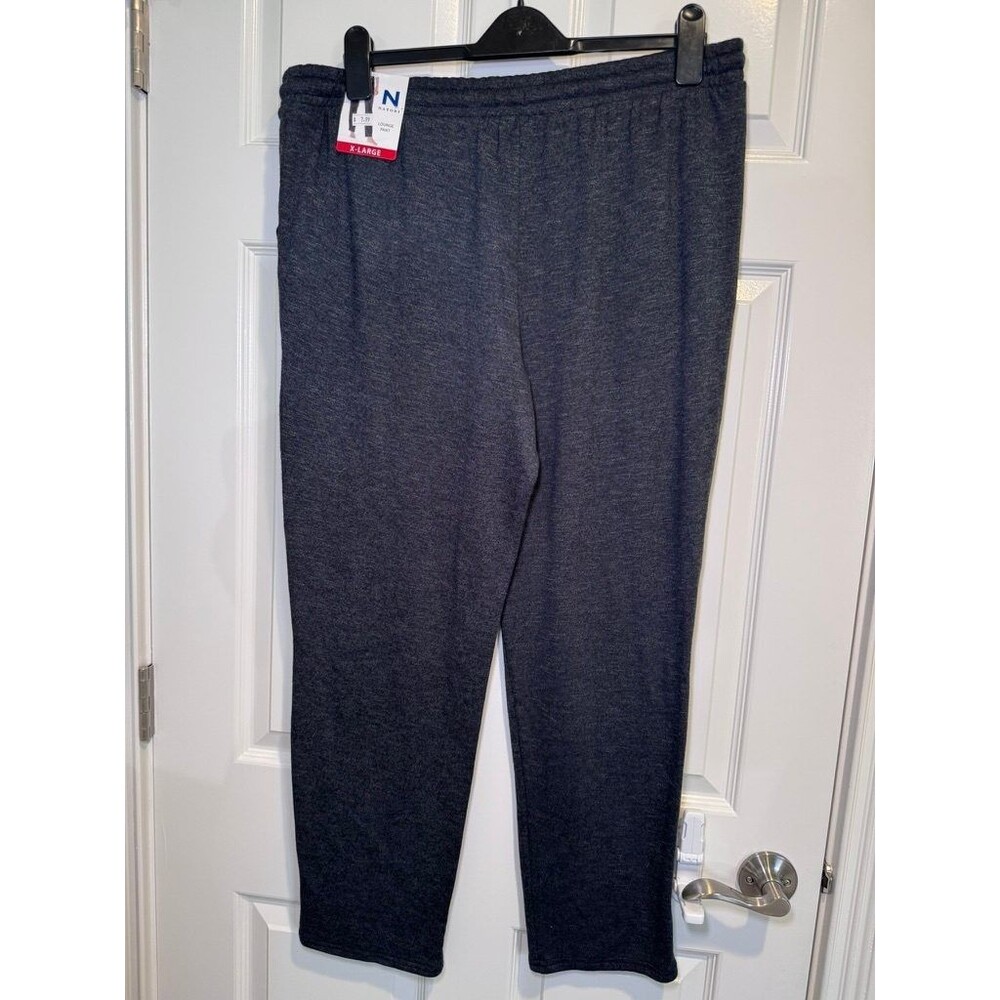 Natori Lounge Pant Womens XL Charcoal Gray Drawstring Pockets Rayon Soft NWT